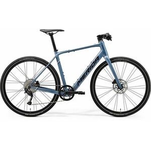 Bicicleta Electrica de Sosea Merida eSpeeder 200 Albastru Otel/Argintiu/Negru 2023 imagine