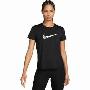 Nike ONE SWOOSH Tricou alergare de damă, negru, mărime imagine