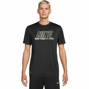 Nike Tricou de antrenament bărbați Tricou de antrenament bărbați, negru imagine