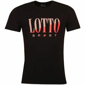 Lotto TEE SUPRA VI Tricou pentru bărbați, negru, mărime imagine
