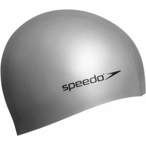 Speedo PLAIN FLAT CAP Cască înot, argintiu, mărime imagine