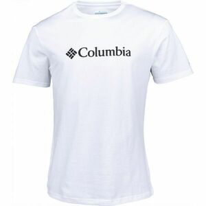 Columbia BASIC LOGO SHORT SLEEVE Tricou de bărbați, alb, mărime imagine