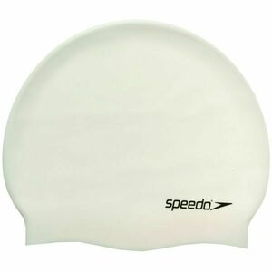 Speedo PLAIN FLAT CAP Cască înot, alb, mărime imagine