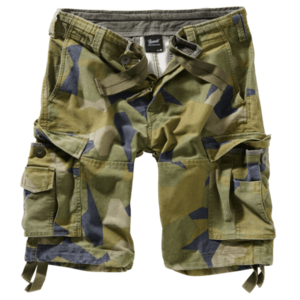 Brandit Pantaloni scurți de epocă, camuflaj suedez M90 imagine