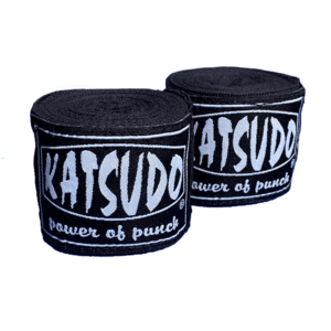 Katsudo box bandaje elastice 350 cm, negru imagine