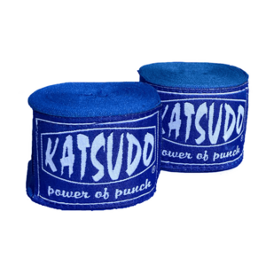 Katsudo box bandaje elastice 350cm, albastre imagine