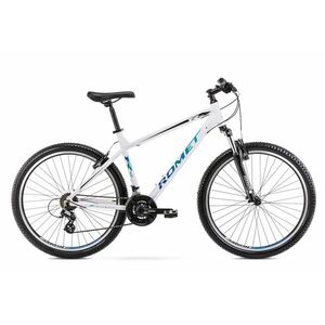 Bicicleta de Munte pentru barbati Romet Rambler R7.0 Alb/Negru/Albastru 2022 imagine