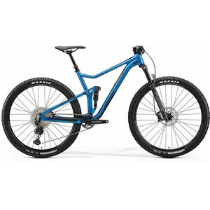 Bicicleta MTB Full Suspension Unisex Merida One-Twenty 600 Albastru/Negru 22/23 imagine