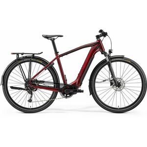 Bicicleta Electrica de Trekking/City Merida eSpresso 400 S EQ Violet/Negru 2023 imagine