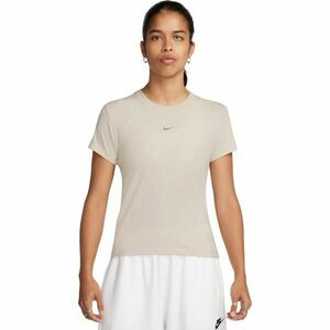 Nike SPORTSWEAR CHILL KNIT Tricou de damă, bej, mărime imagine