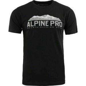 ALPINE PRO Tricou bărbați Tricou bărbați, negru imagine