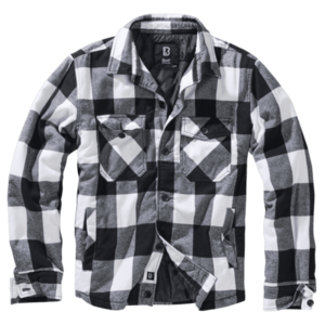 Jachetă Brandit Lumber, alb-negru imagine