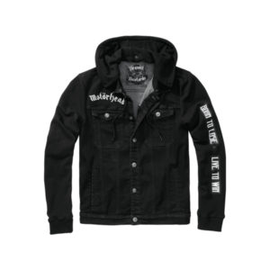 Brandit Motörhead Motörhead Cradock Denim Jacket, negru-negru imagine