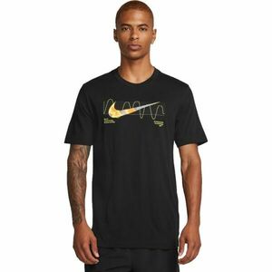 Nike DRI-FIT Tricou alergare bărbați, negru, mărime imagine