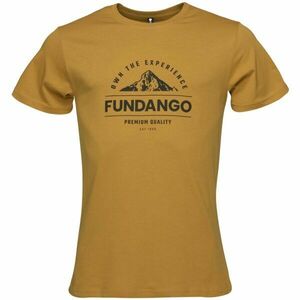 FUNDANGO BASIC Tricou pentru bărbați, galben, mărime imagine