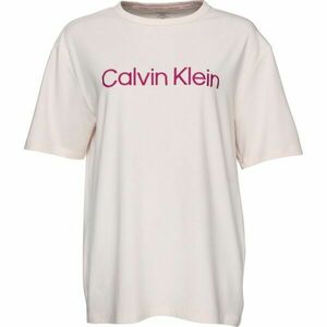 Calvin Klein S/S CREW NECK Tricou pijama pentru femei, alb, mărime imagine