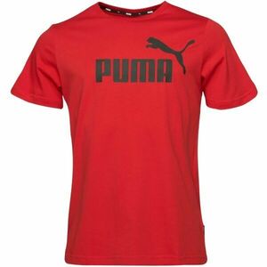 Puma ESS LOGO TEE B Tricou de băieţi, roșu, mărime imagine