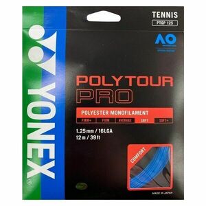 Yonex POLY TOUR PRO 125 Racordaj tenis, albastru, mărime imagine