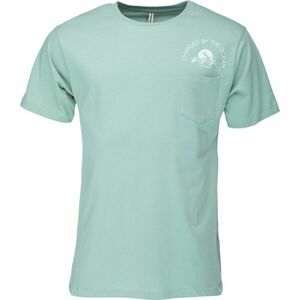 FUNDANGO TALMER POCKET T-SHIRT Tricou pentru bărbați, verde deschis, mărime imagine