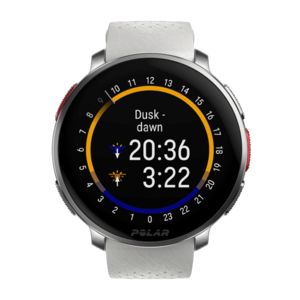 Ceas smartwatch Polar Vantage V3, ecran 1.39inch AMOLED, bratara silicon, Bluetooth (Alb) imagine