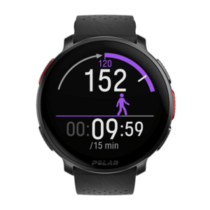 Ceas smartwatch Polar Vantage V3, ecran 1.39inch AMOLED, bratara silicon, Bluetooth (Negru) imagine