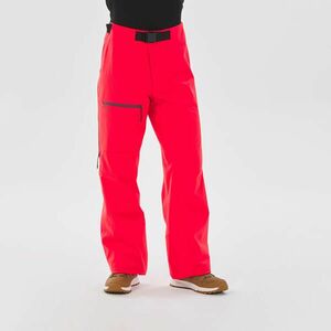 Pantalon impermeabil și respirant Schi Patrol Roșu Bărbați imagine