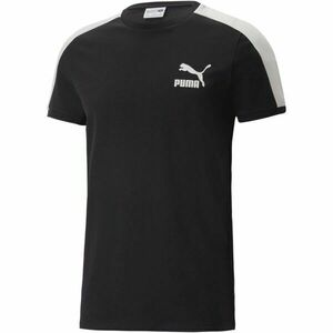 Puma T7 ICONIC TEE Tricou pentru bărbați, negru, mărime imagine