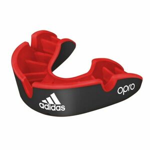 Protecție dentară Adidas Opro Gen4 Silver, in nuante de negru roșu imagine