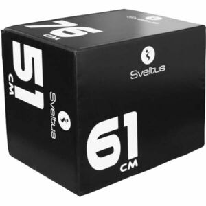 SVELTUS SOFT PLYOBOX 3IN1 Cutie plyobox, negru, mărime imagine