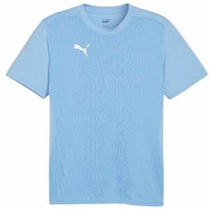 Puma TEAMFINAL TRAINING JERSEY Tricou sport pentru bărbați, albastru deschis, mărime imagine