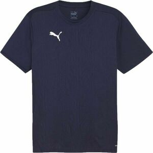 Puma TEAMFINAL TRAINING JERSEY Tricou sport pentru bărbați, albastru închis, mărime imagine