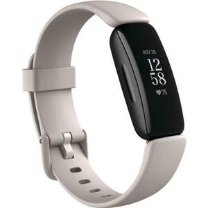 Bratara fitness Fitbit Inspire 2, Bluetooth, Rezistenta la apa (Alb/Negru) imagine