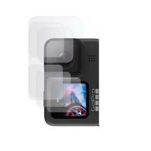 Folie protectie lentila si display 3MK Hybrid Glass pentru camera video sport GoPro Hero9/Hero10 Set 5 bucati imagine