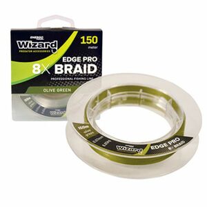 Fir Textil EnergoTeam Wizard Edge Pro 8X Braid, Olive Green, 150m (Diametru fir: 0.10 mm) imagine