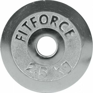 Fitforce DISC GREUTATE 2, 5KG CROM 30MM Disc greutăți, argintiu, mărime imagine