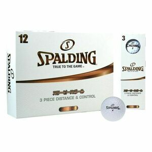 Spalding SPIN 3 pc (12 pcs) Mingi de golf, alb, mărime imagine