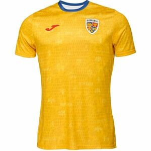 Joma FED. FOOTBALL ROMANIA SHORT SLEEVE PRE-MATCH T-SHIRT Tricou fotbal bărbați, galben, mărime imagine