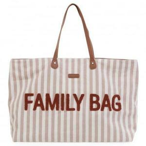 Geanta Childhome Family Bag Nude (Alb) imagine