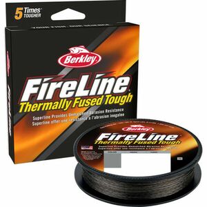 Fir textil Berkley Fireline Fuse Smoked, gri, 150m (Diametru fir: 0.17 mm) imagine