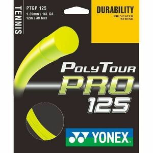 Yonex POLY TOUR PRO 125 Racordaj tenis, galben, mărime imagine
