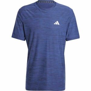 adidas TRAIN ESSENTIALS STRETCH TRAINING TEE Tricou sport pentru bărbați, albastru închis, mărime imagine