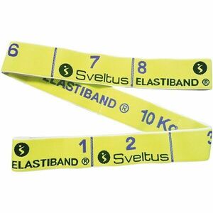 SVELTUS ELASTIBAND 10 KG Bandă elastică fitness, galben, mărime imagine