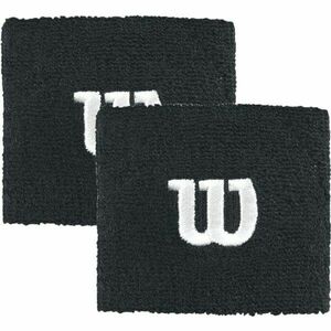 Wilson W WRISTBAND Manșetă tenis, negru, mărime imagine