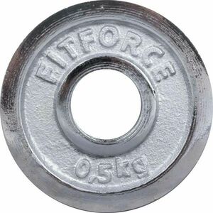 Fitforce DISC GREUTATE 0, 5KG CROM 30MM Disc greutăți, argintiu, mărime imagine