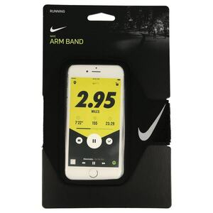 NIKE LEAN ARM BAND BLACK/BLACK/SILVER imagine