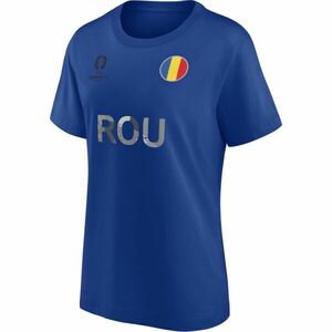 FANATICS UEFA EURO 2024 ROMANIA NATION FLAG Tricou pentru femei, albastru, mărime imagine