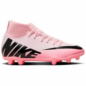 Nike JR MERCURIAL SUPERFLY 9 CLUB FG/MG Ghete de fotbal copii, roz, mărime 33 imagine