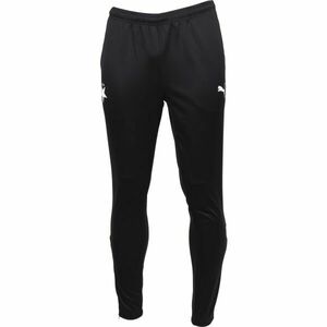 Puma TEAMRISE POLY TRG PANTS JR Pantaloni sport băieți, negru, mărime imagine