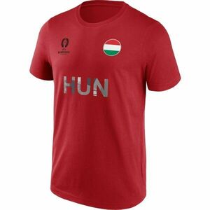FANATICS UEFA EURO 2024 HUNGARY NATION FLAG Tricou de bărbați, roșu, mărime imagine