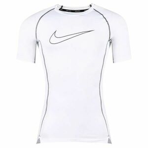 Nike M NP DF TIGHT TOP SS Tricou funcțional bărbați, alb, mărime imagine